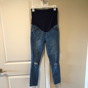 Pink Blush maternity jeans